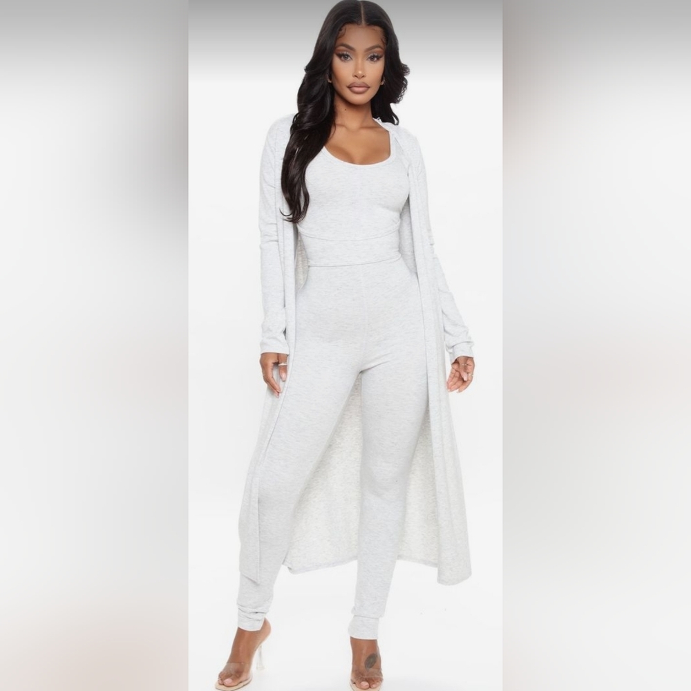 NWT'S FASHION NOVA GOOD KARMA JUMPSUIT SET